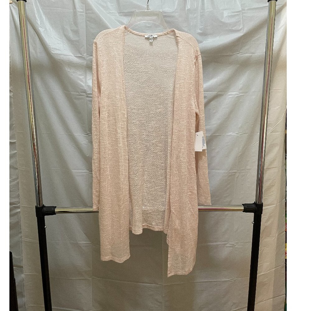 A.U.W. Long Cardigan (Pale Pink) Thin Knit (NEW & UNWORN) (2 piece set) sold sep